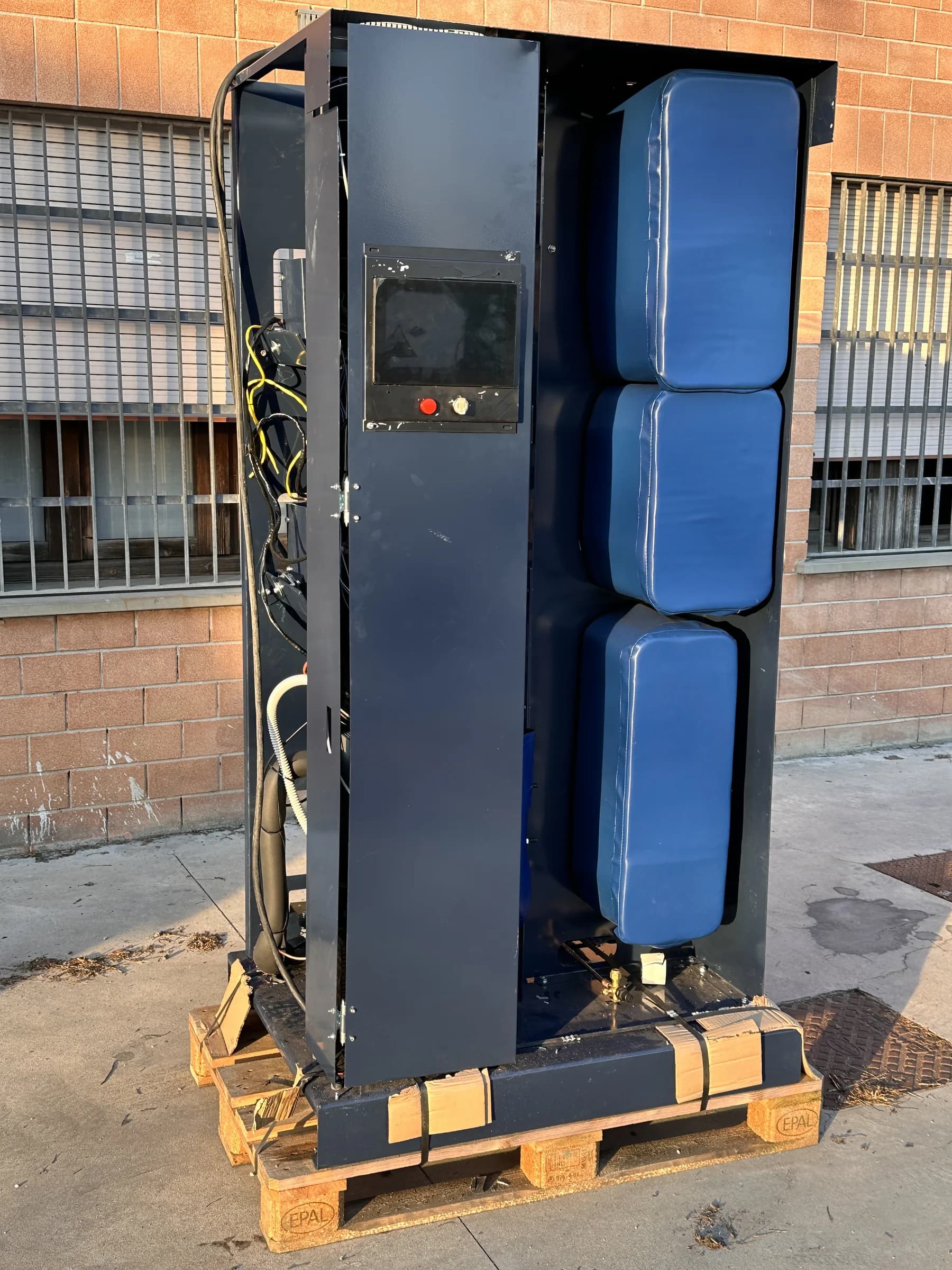Il prototipo RHP aperto: scambiatori di calore e quadro di controllo